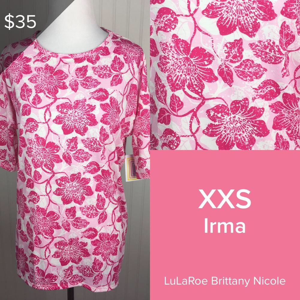 BNWT XXS Irma LuLaRoe
